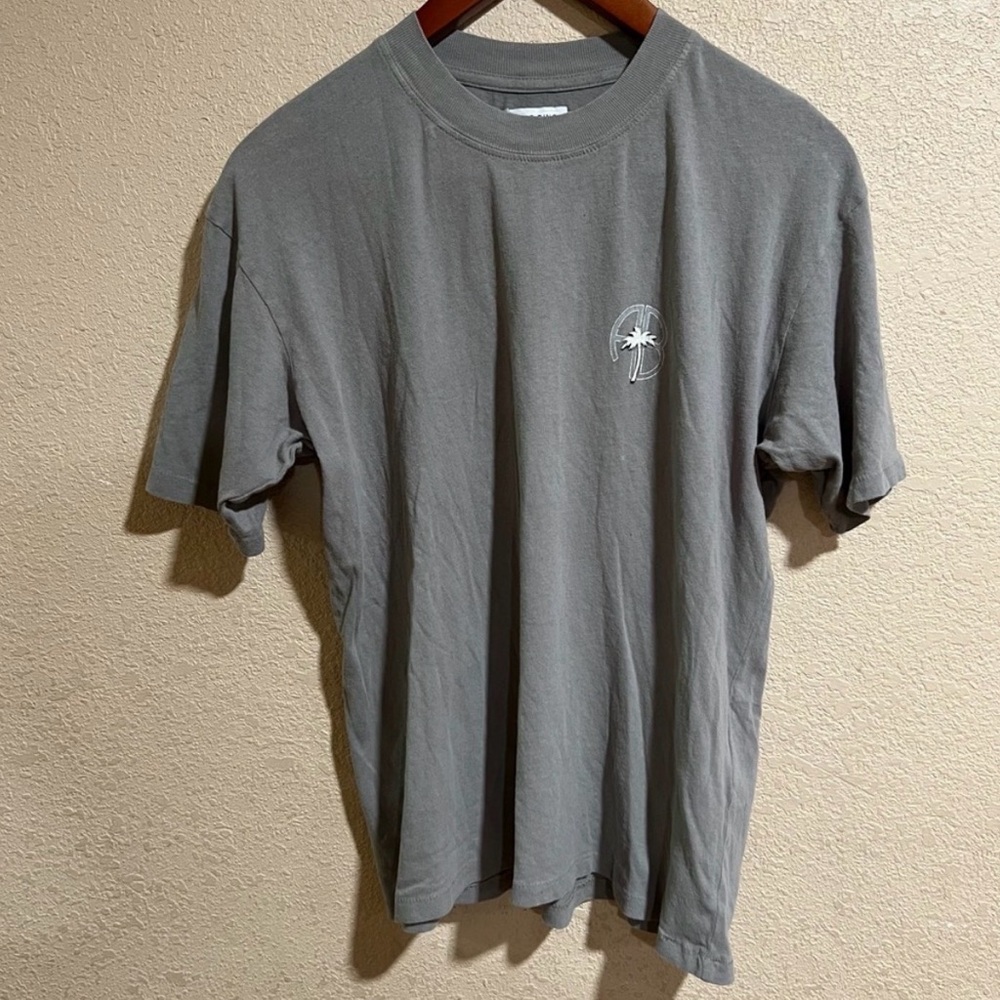 Anine Bing distressed Ida short sleeve crewneck
